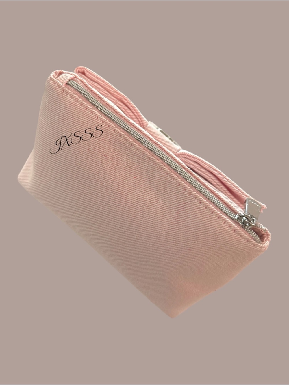 Light-Pink Dior Beauty (Miss Dior) Bow-Embroidered Cosmetic-Makeup Bag - Picture 11 of 15